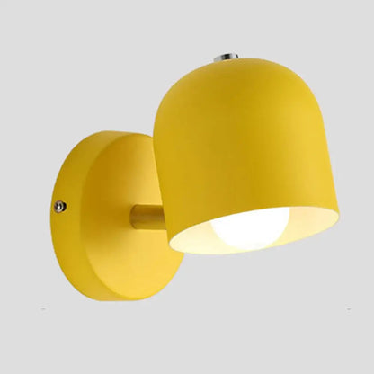Wandlamp Scandinavisch met Draaibare Kap en Ronde Voet