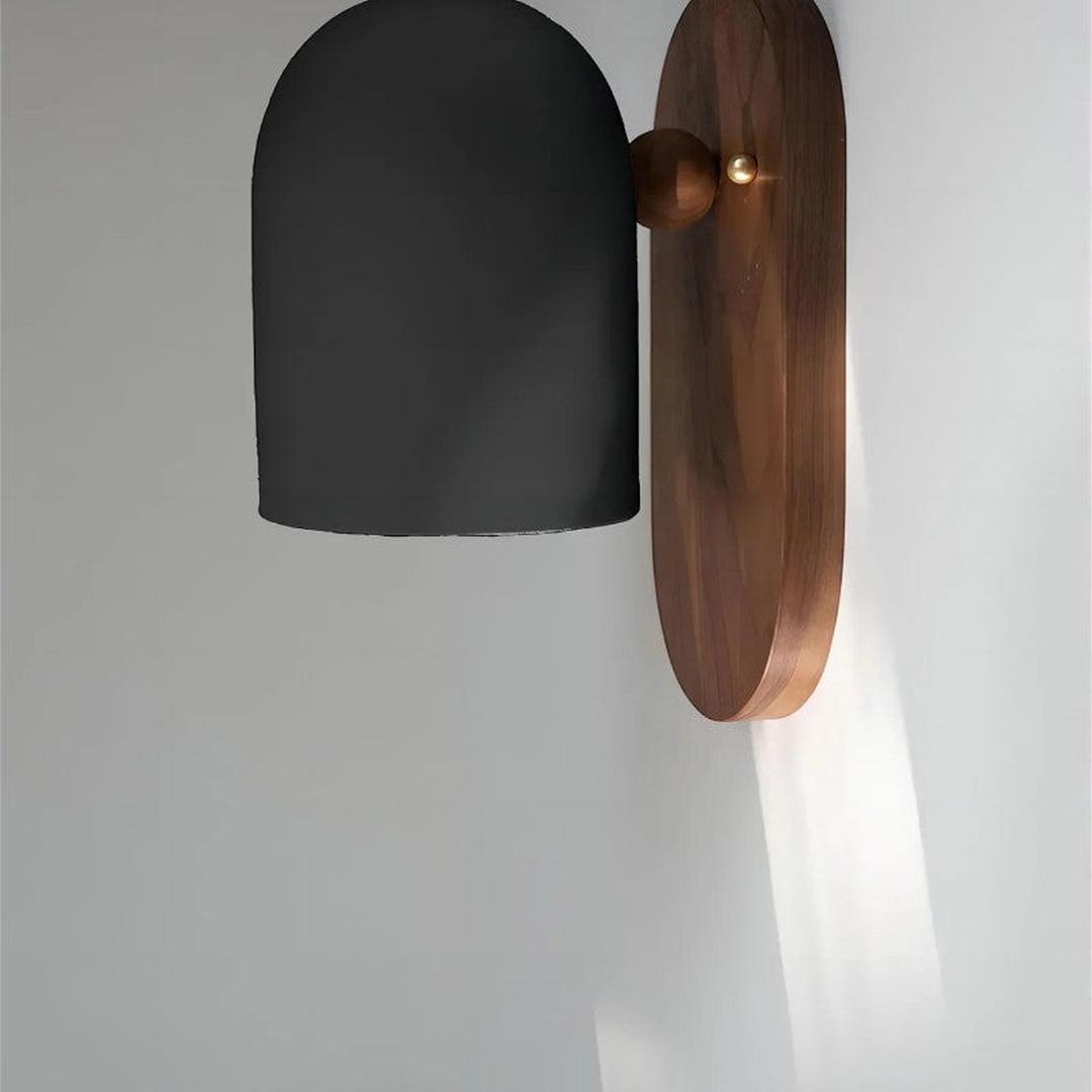 Wandlamp Scandinavisch met Koepelkap en Ingebouwde LED Dimbaar