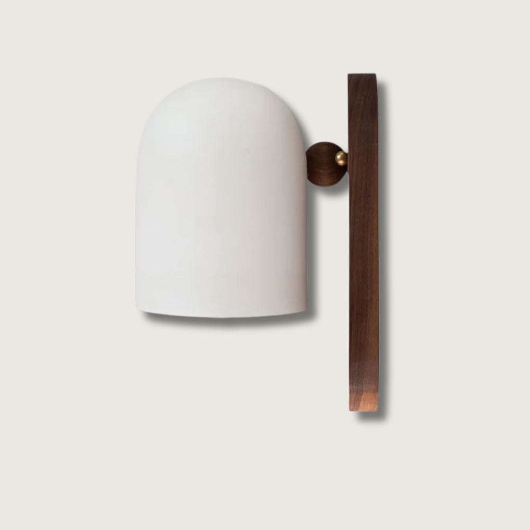 Wandlamp Scandinavisch met Koepelkap en Ingebouwde LED Dimbaar