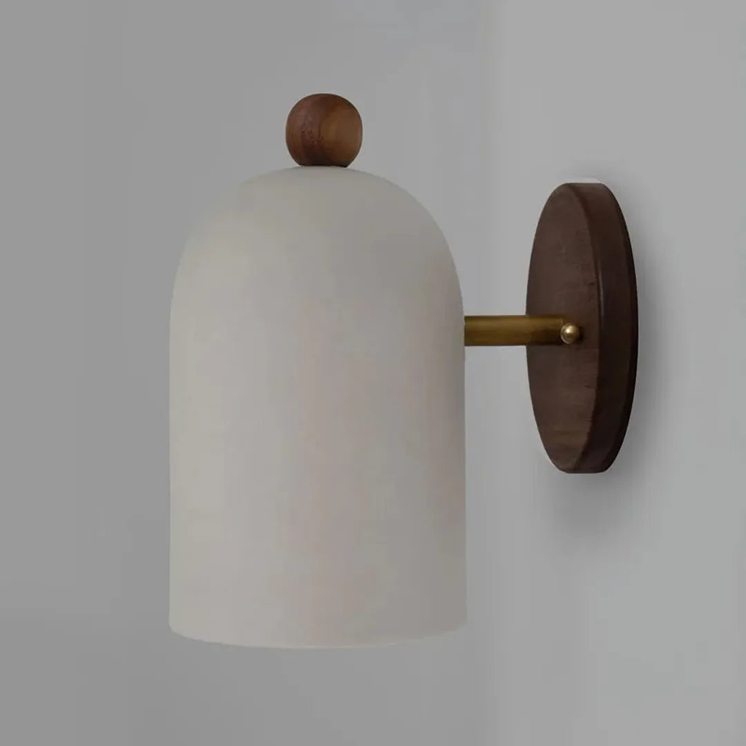 Wandlamp Scandinavisch met Koepelkap en Ingebouwde LED Dimbaar