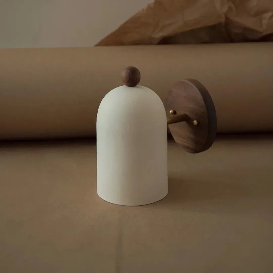 Wandlamp Scandinavisch met Koepelkap en Ingebouwde LED Dimbaar