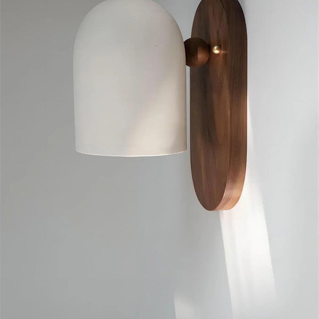 Wandlamp Scandinavisch met Koepelkap en Ingebouwde LED Dimbaar
