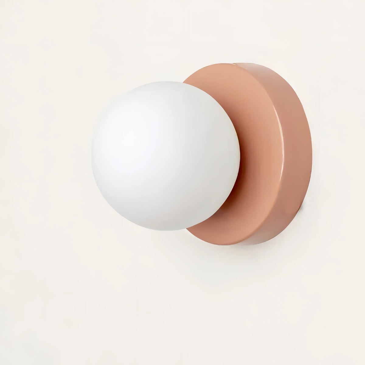 Wandlamp Scandinavisch Minimalistisch met Glazen Bol