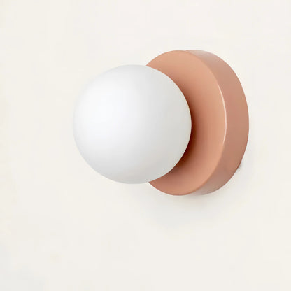 Wandlamp Scandinavisch Minimalistisch met Glazen Bol