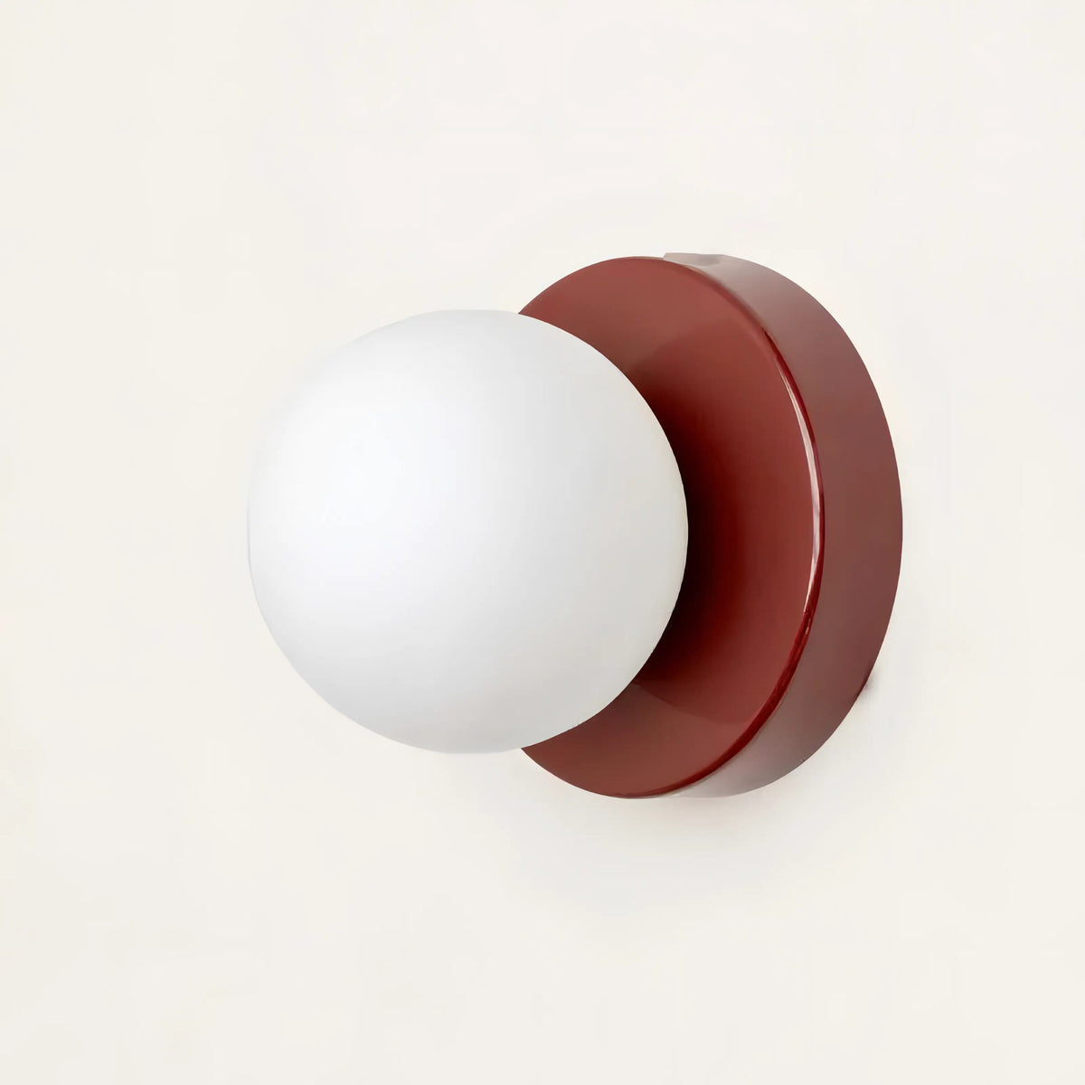 Wandlamp Scandinavisch Minimalistisch met Glazen Bol
