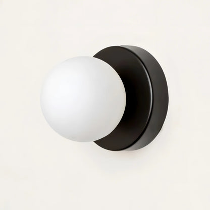 Wandlamp Scandinavisch Minimalistisch met Glazen Bol