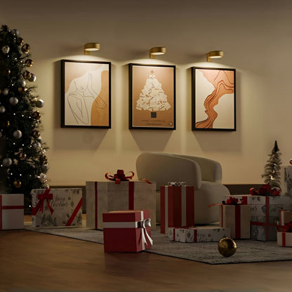 Wandlamp Schilderijlamp LED Spotlight Set met Afstandsbediening en Magnetische Bevestiging