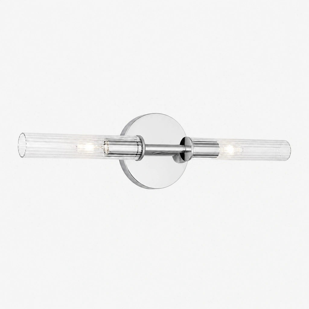 Wandlamp Vintage met Dubbele Glazen Buiskap en Hardwired Aansluiting