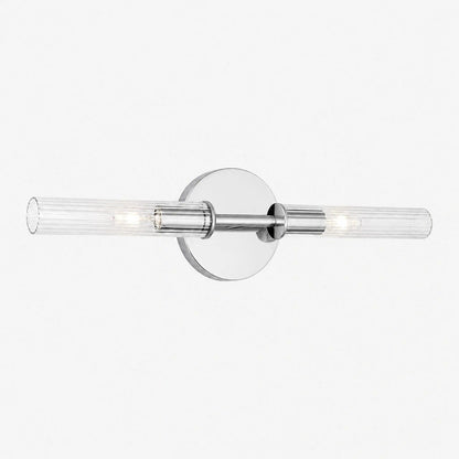 Wandlamp Vintage met Dubbele Glazen Buiskap en Hardwired Aansluiting
